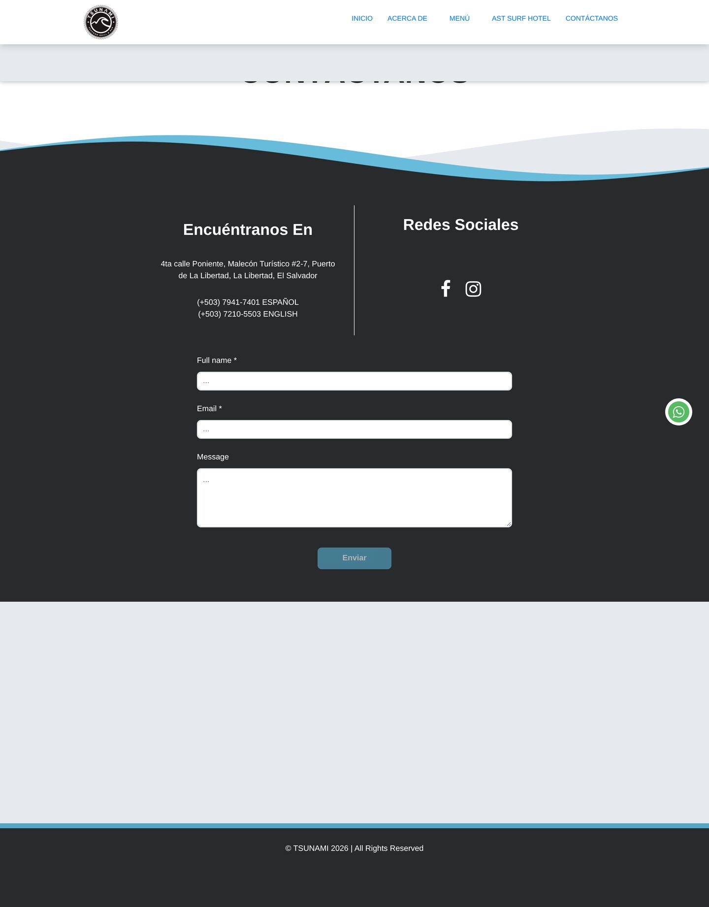 Interactive menu